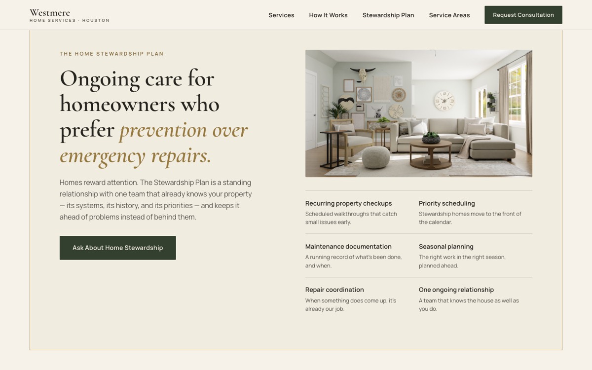 A rebuilt website: clear, current, and easy to act on